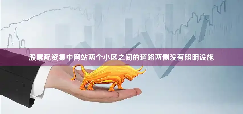 股票配资集中网站两个小区之间的道路两侧没有照明设施